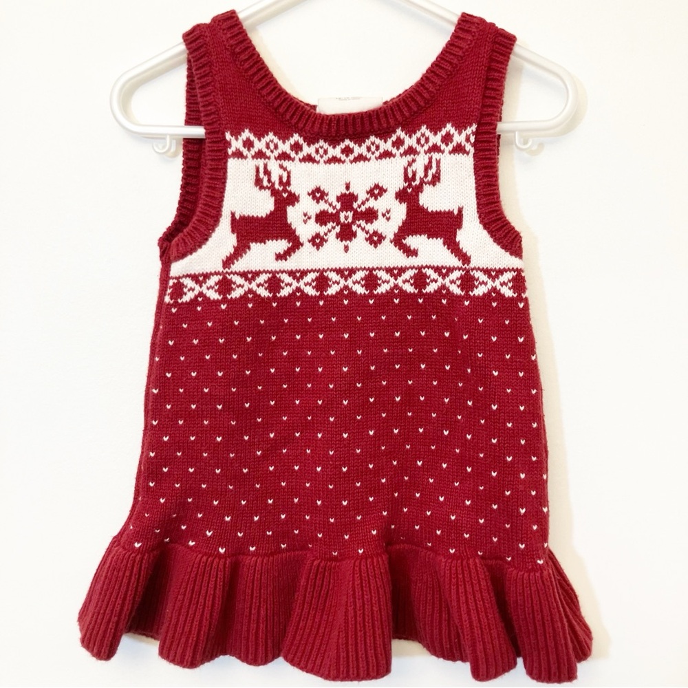 Crazy 8 sweater dress 12-18m
